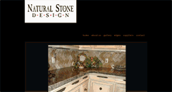 Desktop Screenshot of naturalstonedesignllc.com